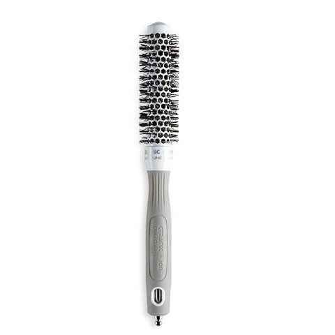 Olivia Garden Ceramic & Ion Thermal Round Hair Brush - 20mm Silver - Beautopia Hair & Beauty