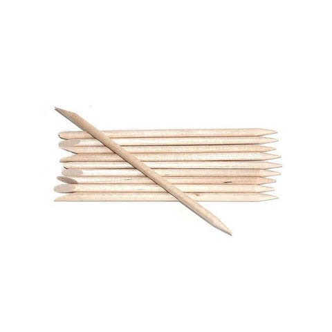 Orange Wood Sticks 6 inch - 10pk