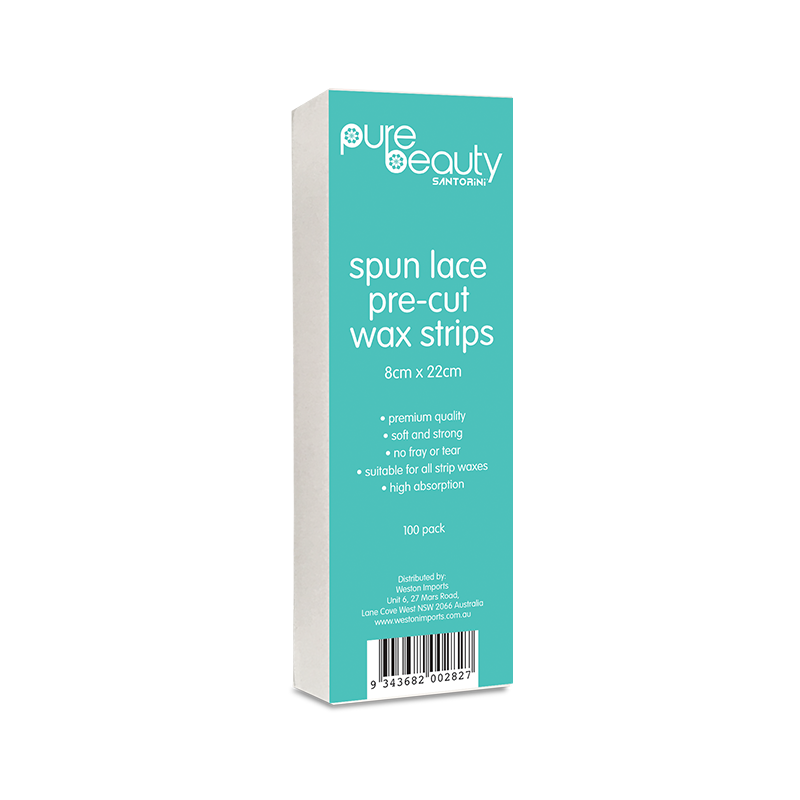 Pure Beauty Spun Lace Pre-cut Wax Strips 100 pack