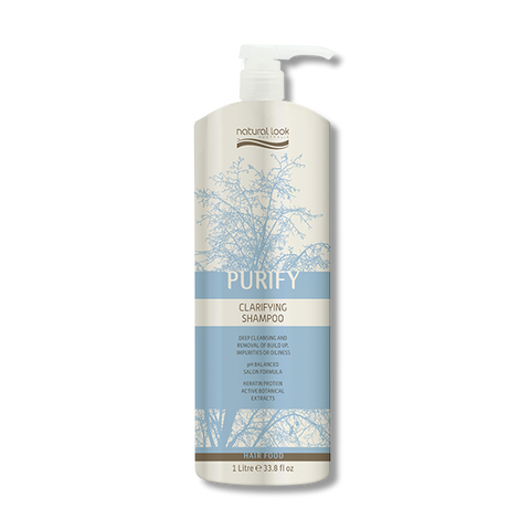Natural Look Purify Clarifying Shampoo 1L - Beautopia Hair & Beauty