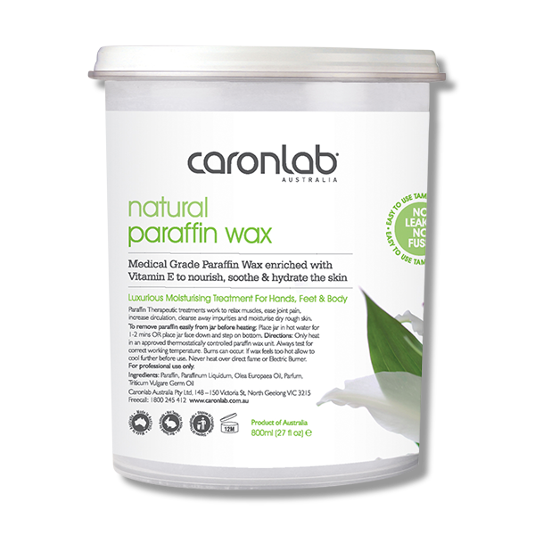 Caronlab Parrafin Wax Natural 800ml - Beautopia Hair & Beauty