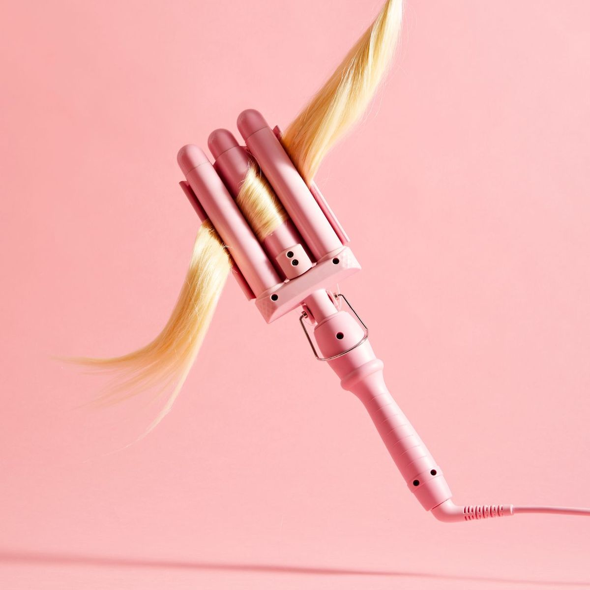 Mermade Pro Mini Waver Pink 25mm - Beautopia Hair & Beauty