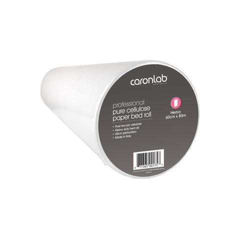 Caronlab Cellulose Paper Heavy Bed Roll 40cm Perf 80m - Beautopia Hair & Beauty