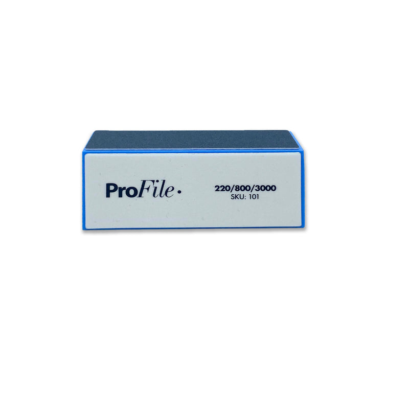ProFile 3 Way Satin Buff - Blue Block 220/800/3000 - Beautopia Hair & Beauty