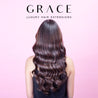 Grace Remy 2 Clip Weft Hair Extension - #10 Light Ash Brown - Beautopia Hair & Beauty