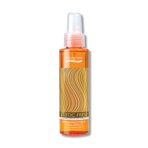 Natural Look Static Free Broadcast Shine Spritz - 125ml-Natural Look-Beautopia Hair & Beauty
