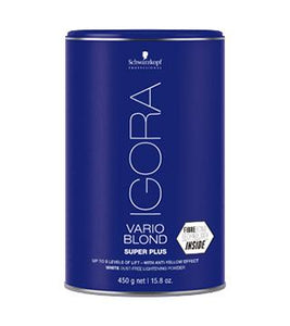 Schwarzkopf Igora Vario Blond Super Plus White Bleach 450g - Beautopia Hair & Beauty