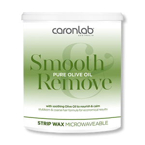 Caronlab Strip Wax Smooth & Remove Olive Oil  800g - Beautopia Hair & Beauty
