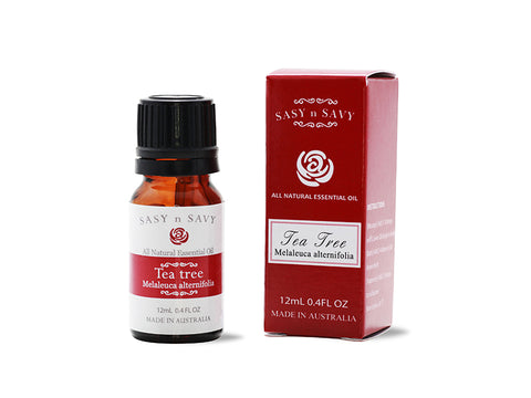 Sasy n Savy Pure Essential Oil Tea Tree 12ml - Beautopia Hair & Beauty