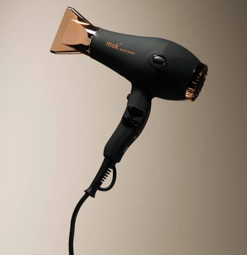 Shop Muk Blow Dryer 3900IR Rose Gold Edition Beautopia Beautopia