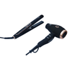 H2D Max Duo Black Hair Straightener and Dryer Set - Beautopia Hair & Beauty
