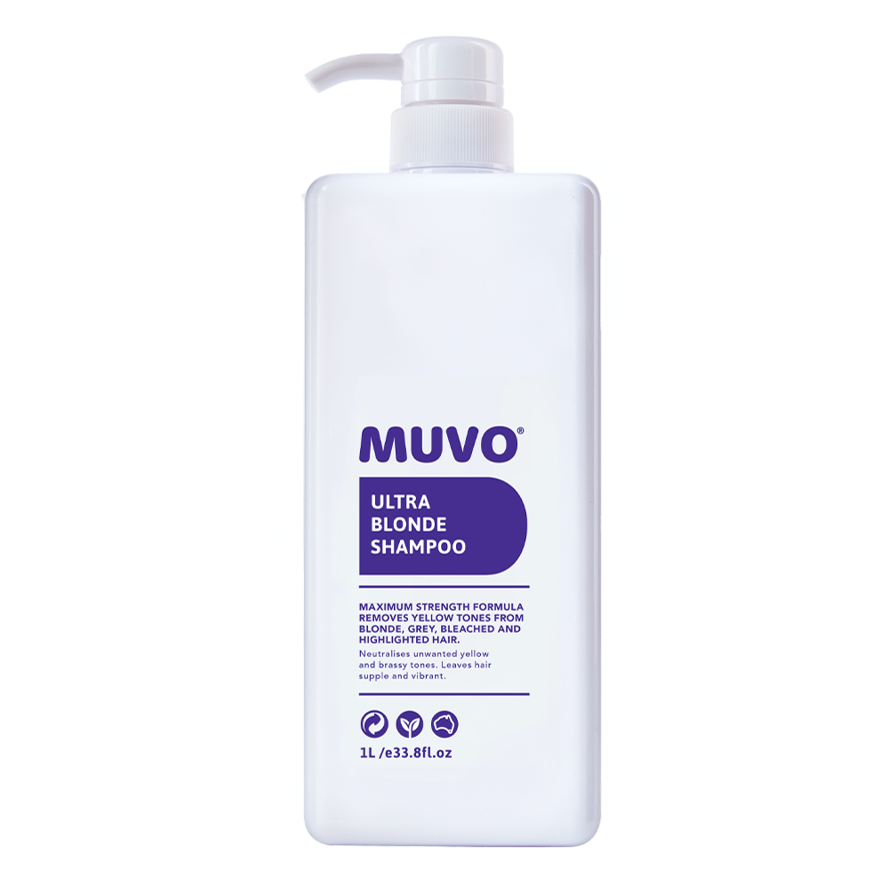 MUVO Ultra Blonde Shampoo 1 Litre - Beautopia Hair & Beauty