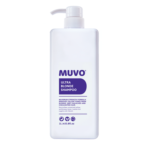 MUVO Ultra Blonde Shampoo 1 Litre - Beautopia Hair & Beauty