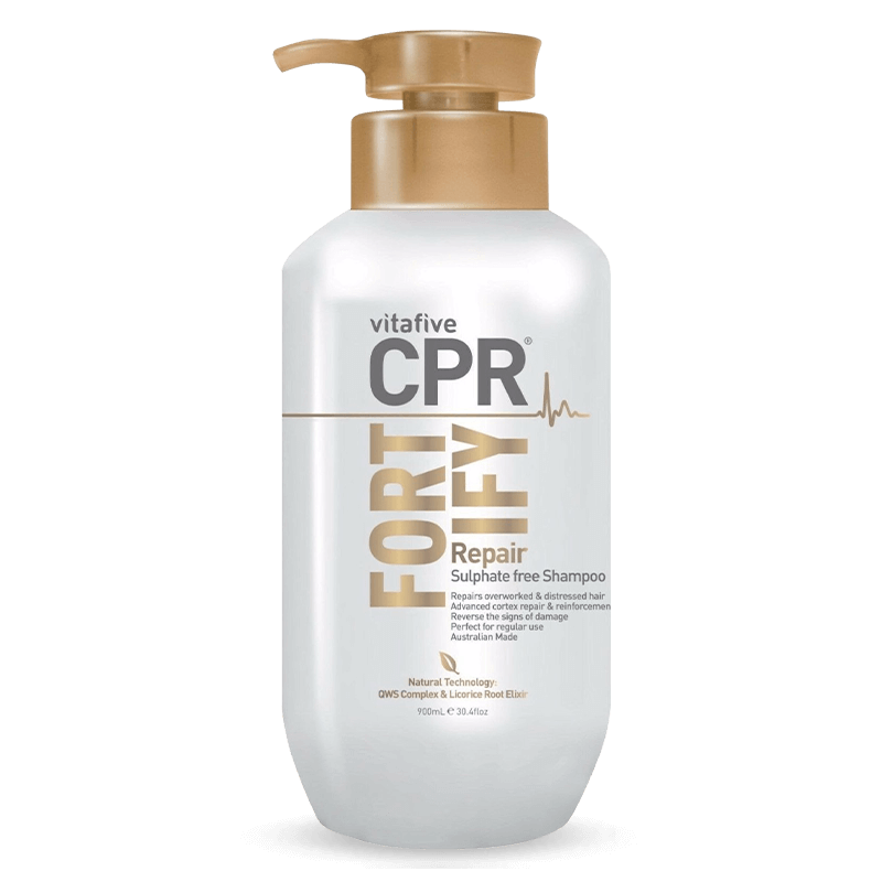 CPR Vitafive Fortify Repair Sulphate Free Shampoo 900ml (old packaging)