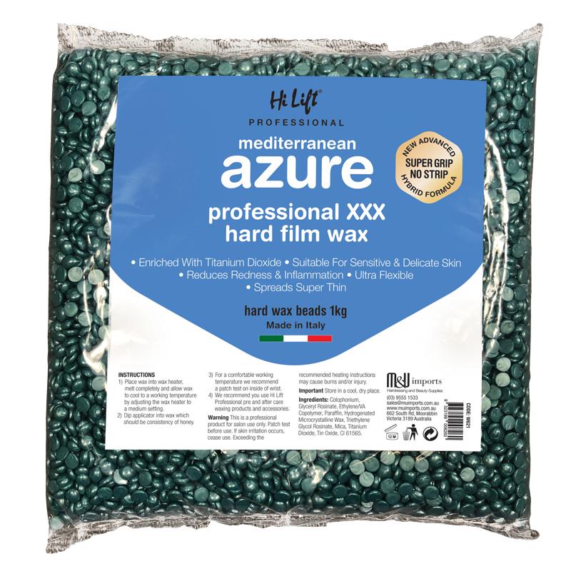 Hi Lift Mediterranean Azure Hard Wax Beads 1KG