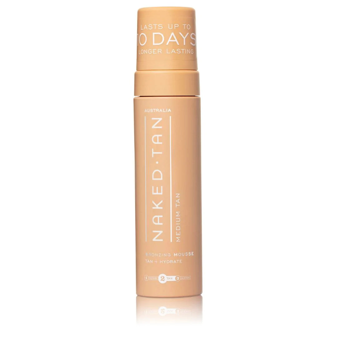 Naked Tan Tanned Bronzing Mousse 180ml