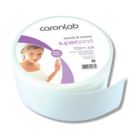 Caronlab Superbond White Roll - 100m - Beautopia Hair & Beauty