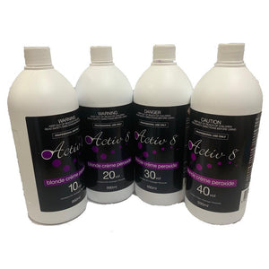 Activ8 Blonde Creme Peroxide 30 vol (9%) 990ml - Beautopia Hair & Beauty