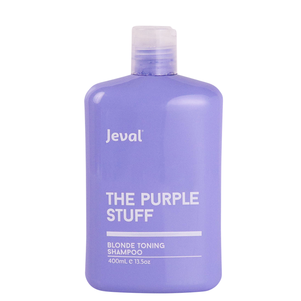 Jeval The Purple Stuff Blonde Shampoo 400ML - Beautopia Hair & Beauty