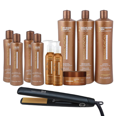 Brasil Cacau Keratin Treatment Salon Kit - Beautopia Hair & Beauty