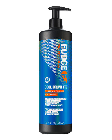 Fudge Cool Brunette Blue-Toning Shampoo 1 Litre - Beautopia Hair & Beauty