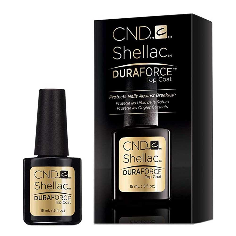 CND Shellac Gel Polish Duraforce Top Coat 15ml - Beautopia Hair & Beauty