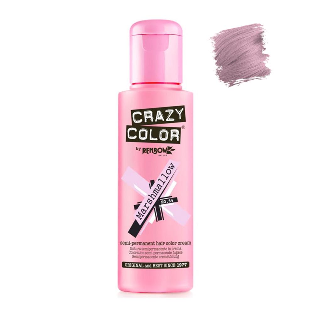 Crazy Color Semi Permanent Marshmallow #064 100 - Beautopia Hair & Beauty