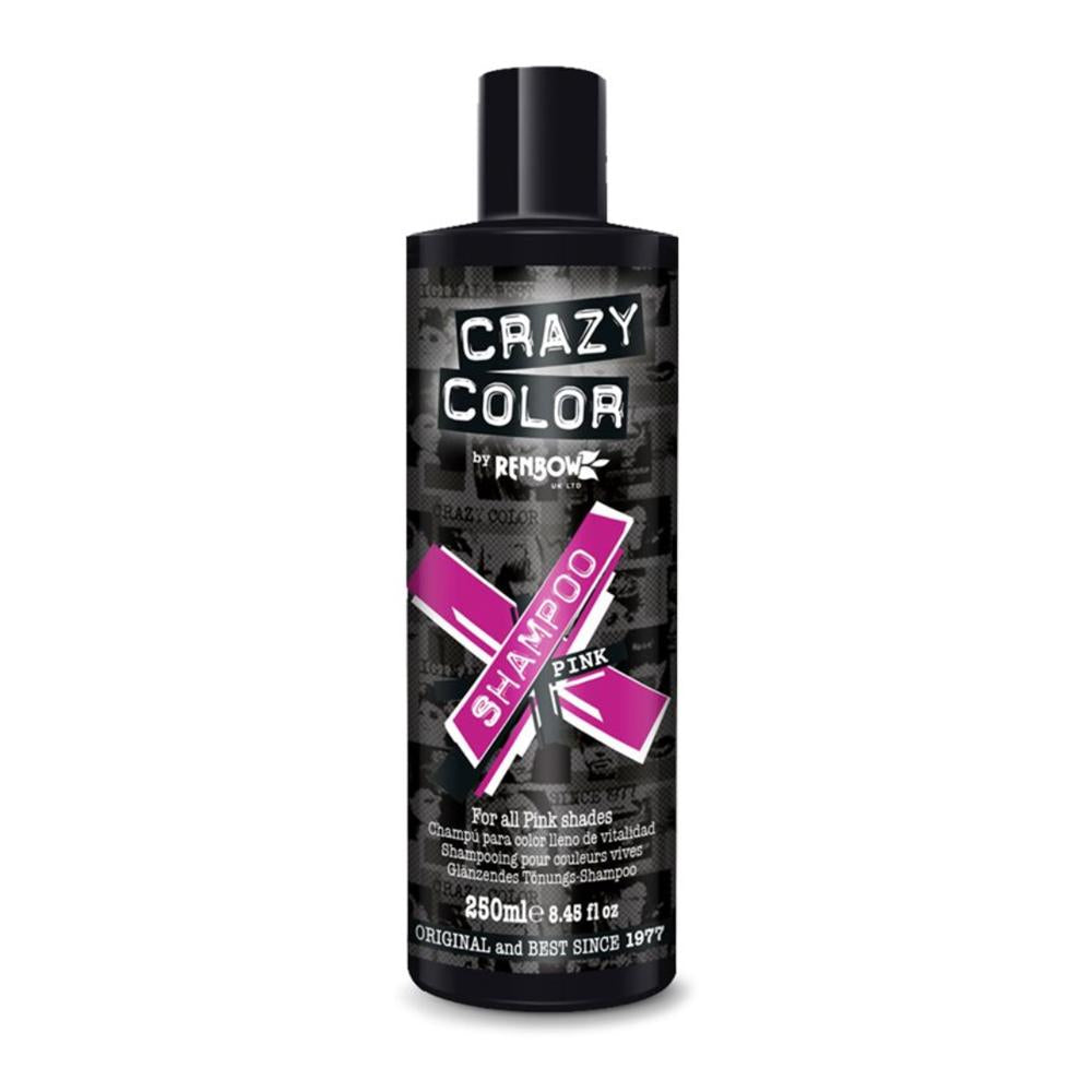 Crazy Color Shampoo Pink 250ml - Beautopia Hair & Beauty