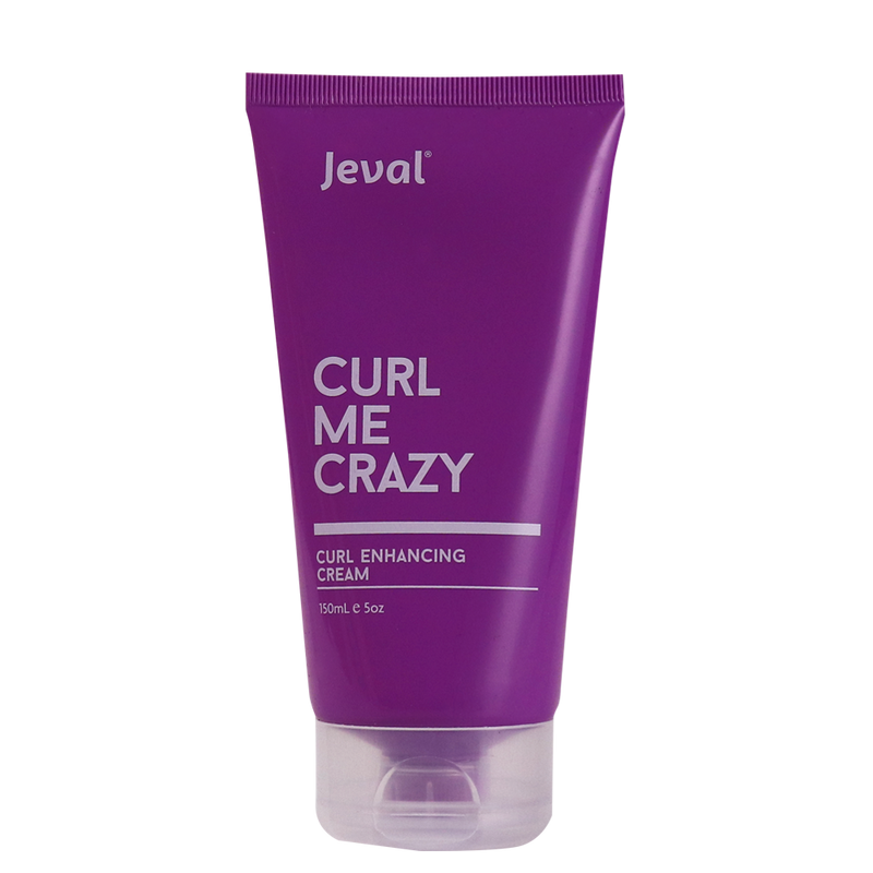 Jeval Curl Me Crazy Curl Enhancing Cream 150ml - Beautopia Hair & Beauty