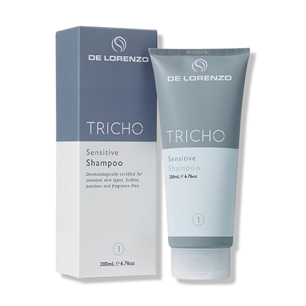 De Lorenzo Tricho Series Sensitive Shampoo - 200ml-De Lorenzo-Beautopia Hair & Beauty