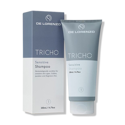 De Lorenzo Tricho Series Sensitive Shampoo - 200ml-De Lorenzo-Beautopia Hair & Beauty