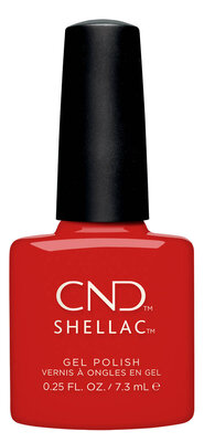 CND Shellac Gel Polish Devil Red 7.3ml