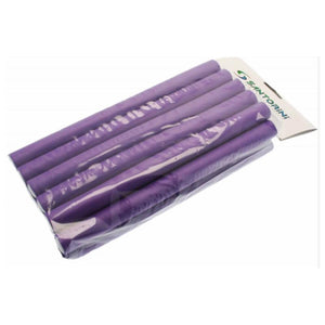 Santorini Flexible Rollers Medium - Purple 20mm - 18pk - Beautopia Hair & Beauty