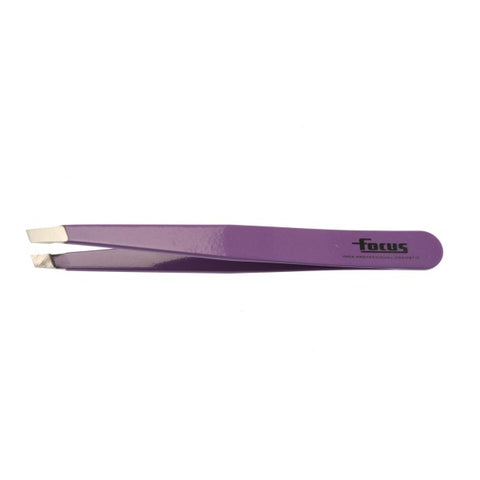 Focus Slanted Tweezer Purple - Beautopia Hair & Beauty