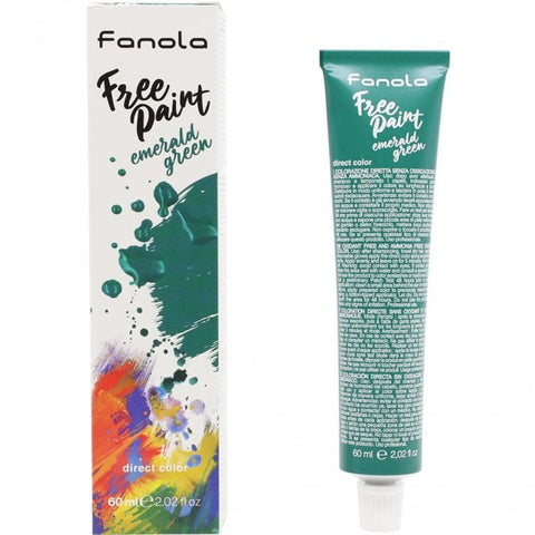 Fanola Free Paint Direct Colour Emerald Green 60ml