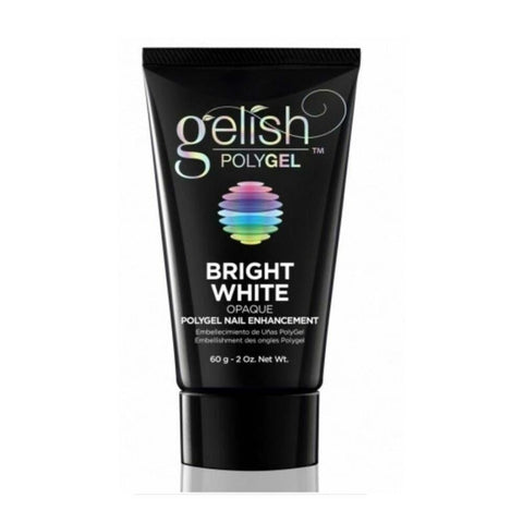 Gelish Polygel Opaque Nail Enhancement 60g Bright White - Beautopia Hair & Beauty