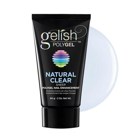 Gelish Polygel Opaque Nail Enhancement 60g Natural Clear - Beautopia Hair & Beauty