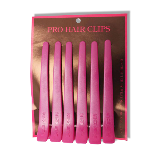Grace Pro Sectioning Clips Pink - Beautopia Hair & Beauty