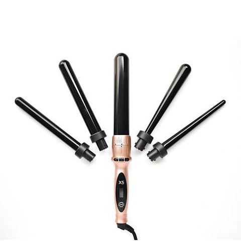 H2D X5 Professional Curling Wand Rose Gold - Beautopia Hair & Beauty