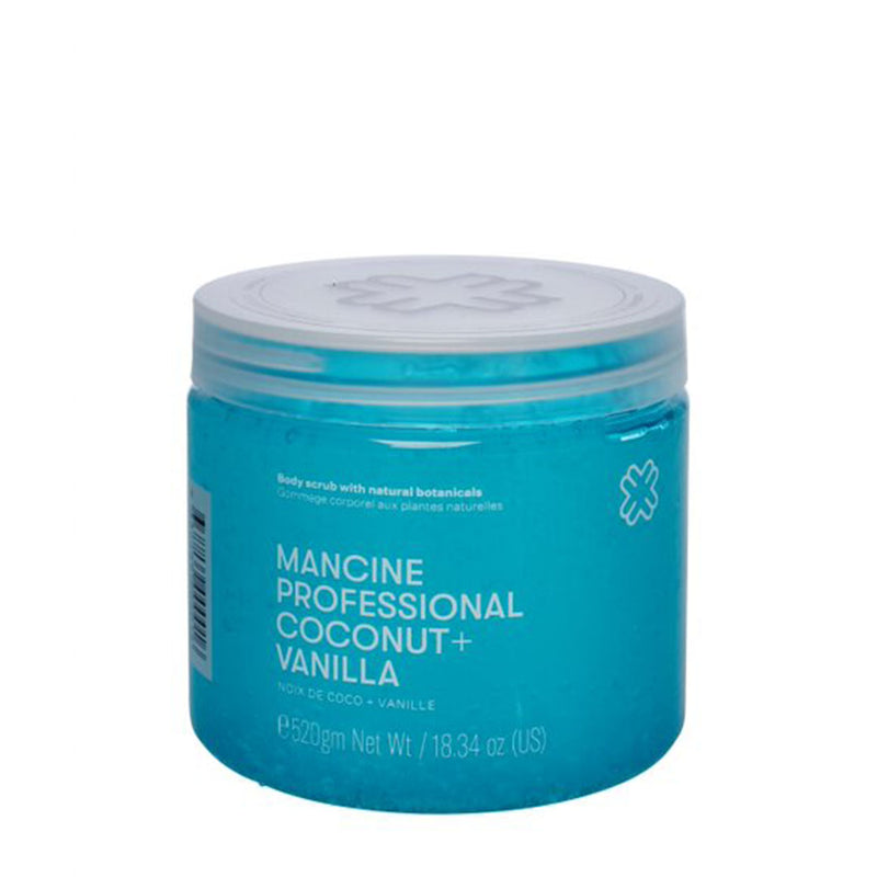 Mancine Coconut & Vanilla Hot Salt Scrub 520g - Beautopia Hair & Beauty
