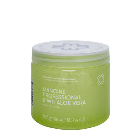 Mancine Kiwi & Aloe Hot Salt Scrub 520g - Beautopia Hair & Beauty