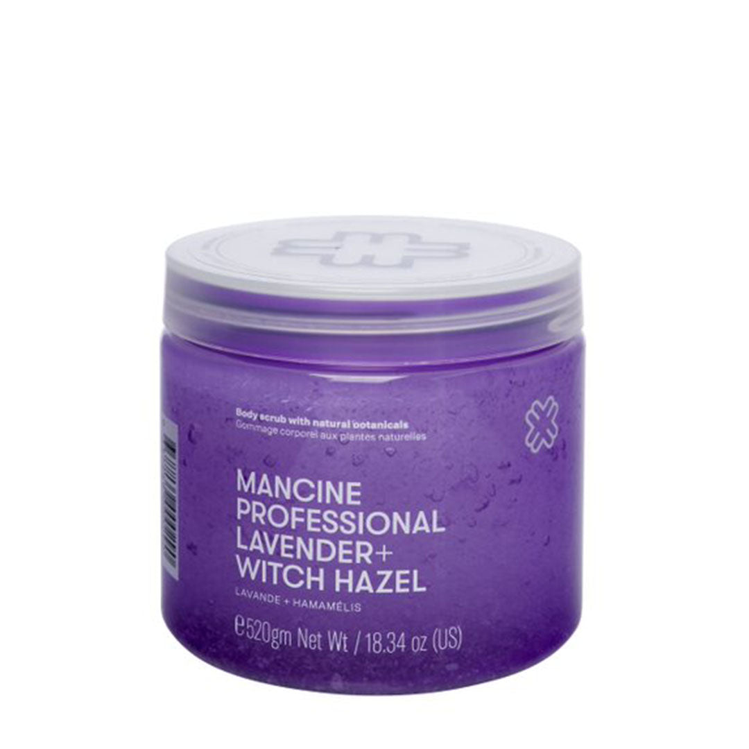 Mancine Lavender & Witchhazel Hot Salt Scrub 520g - Beautopia Hair & Beauty
