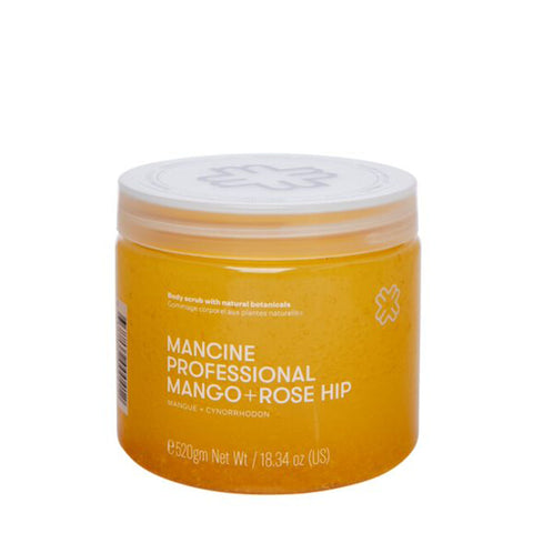 Mancine Mango & Rosehip Oil Hot Salt Scrub 520g - Beautopia Hair & Beauty