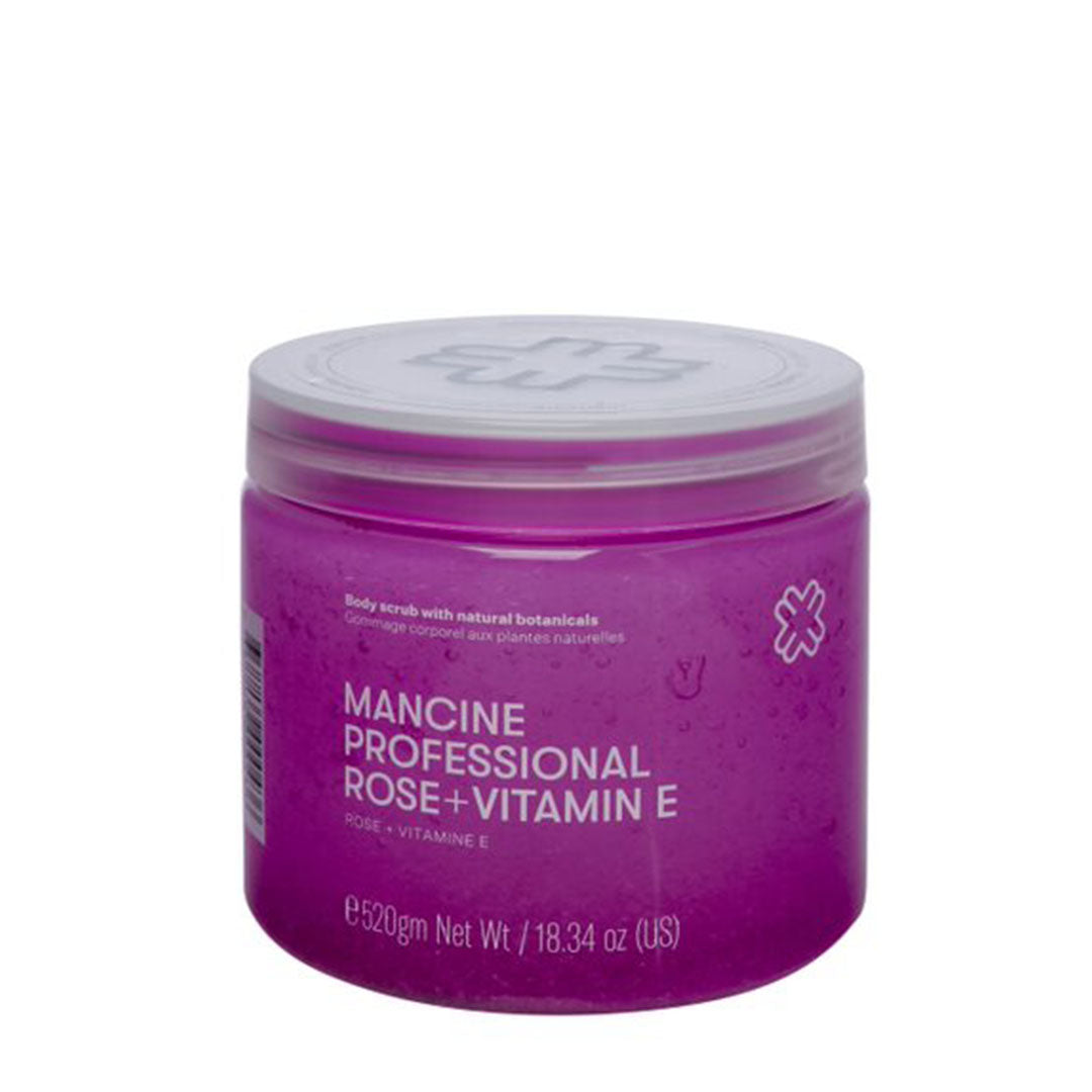 Mancine Hot Salt Scrub Rose & Vitamin E 520g