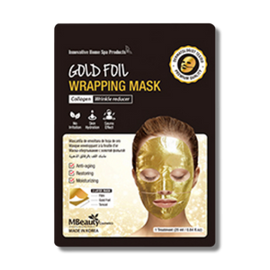 MBeauty Gold Foil Wrapping Mask-MBeauty Cosmetics-Beautopia Hair & Beauty