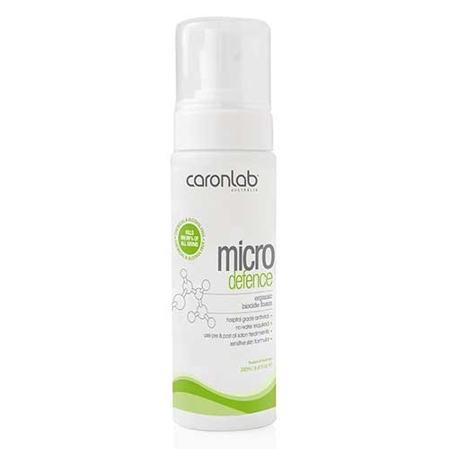 Caronlab Micro Defence Disinfectant Foam 200ml - Beautopia Hair & Beauty