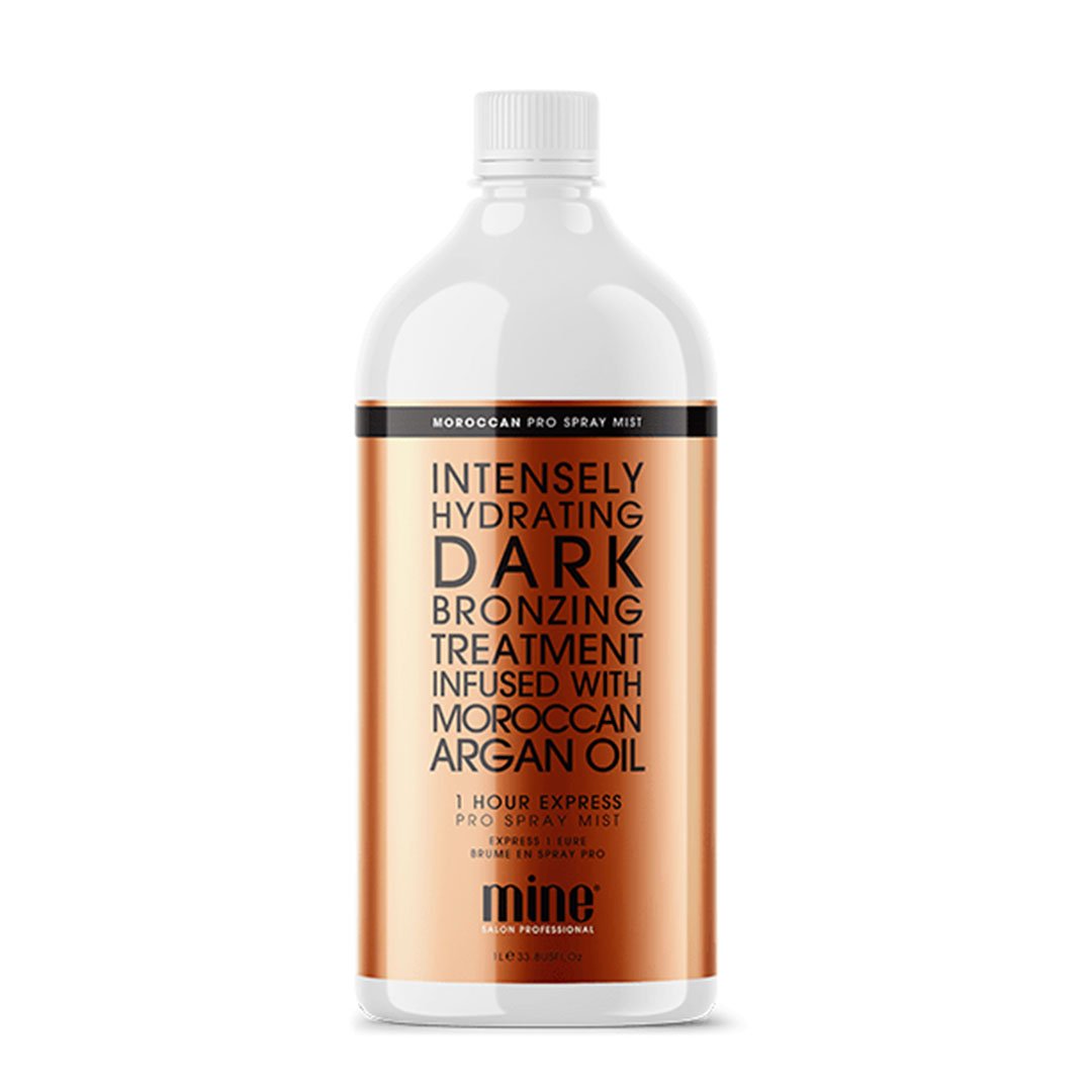 Mine Tan Moroccan Dark 1 Hour Tan Solution 1 Litre - Beautopia Hair & Beauty
