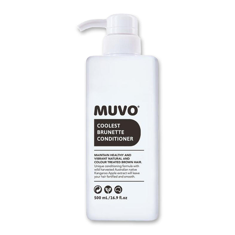 MUVO Coolest Brunette Conditioner 500ml - Beautopia Hair & Beauty