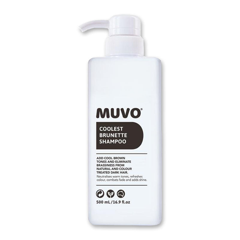 MUVO Coolest Brunette Shampoo 500ml - Beautopia Hair & Beauty