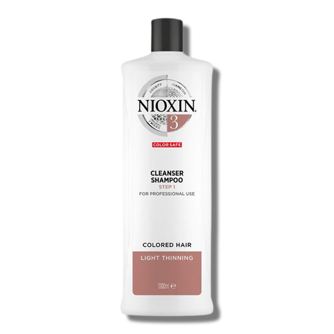 Nioxin System 3 Cleanser Shampoo - 1 Litre - Beautopia Hair & Beauty